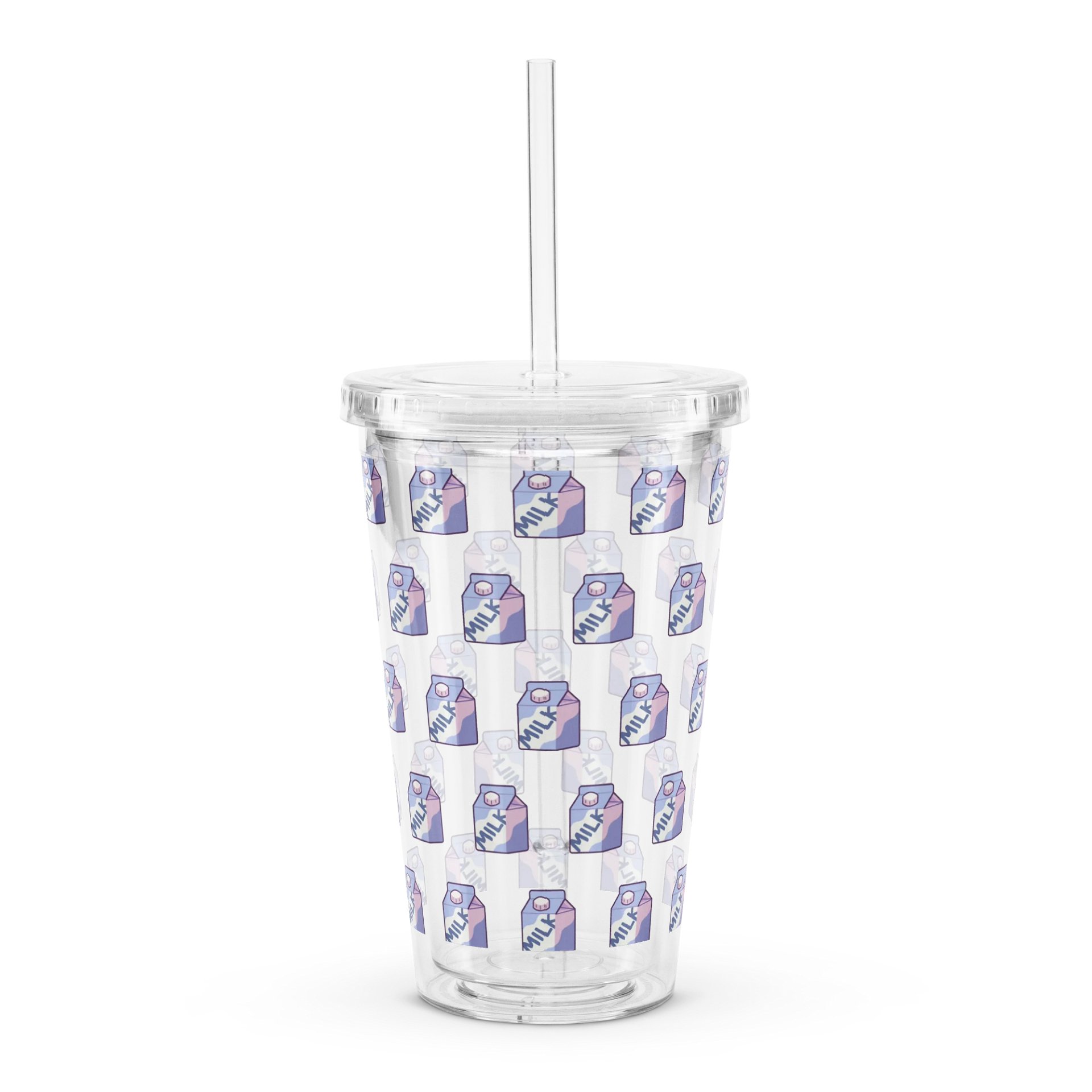 Milky Plastic Tumbler product image (2)