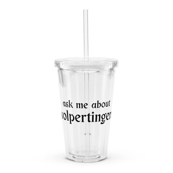 "Ask Me About Wolpertingers" Double Wall Tumbler product image (2)