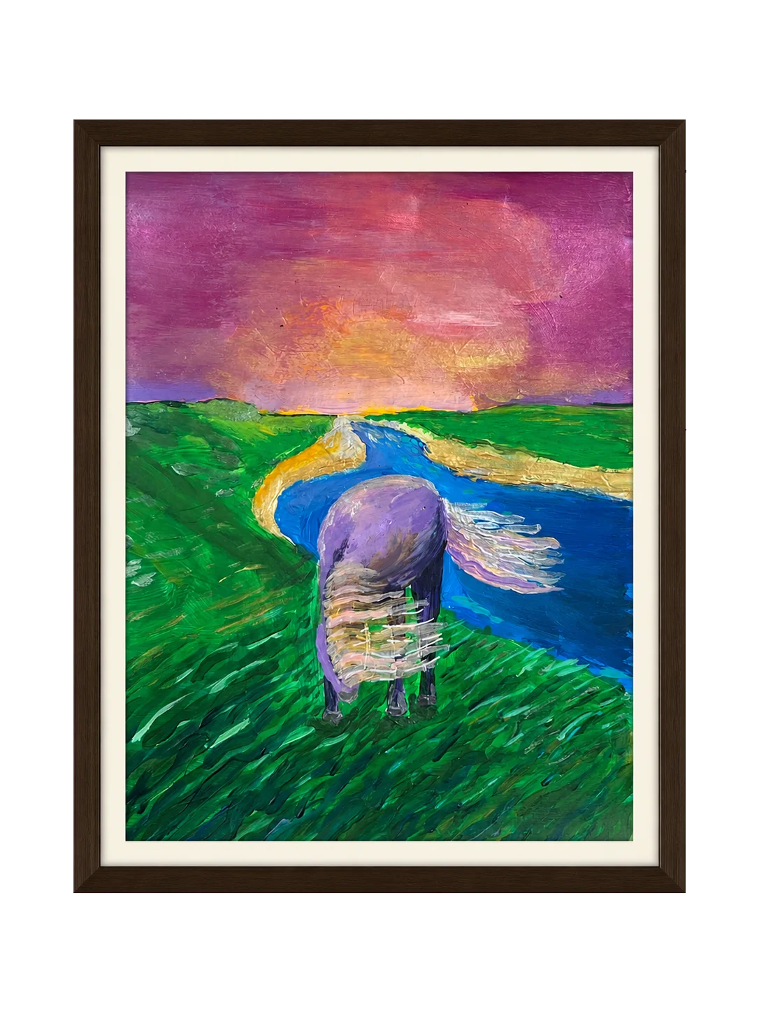 Horse in the Wind – Art Print product image (1)
