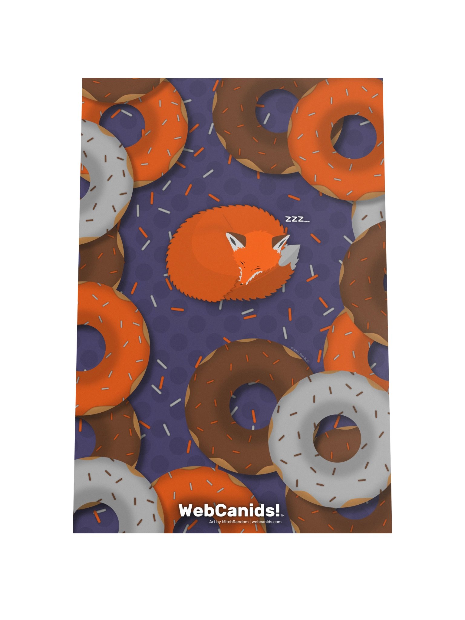 Tiny Donut Fox Poster product image (4)