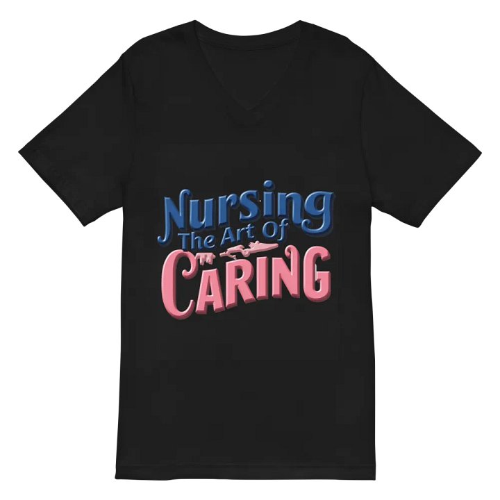 Nursing The Art Of Caring V-Neck Tee product image (3)