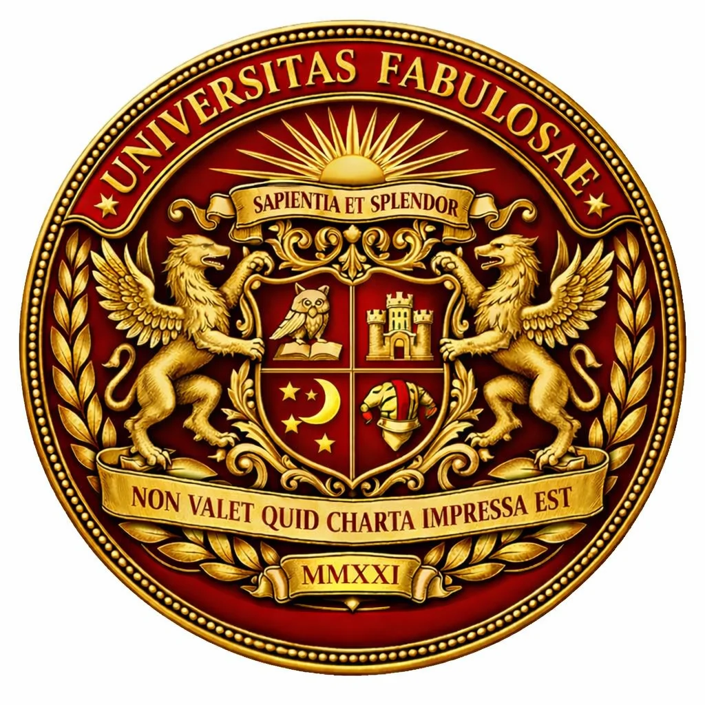 University of Fabulous degree parchment product image (3)