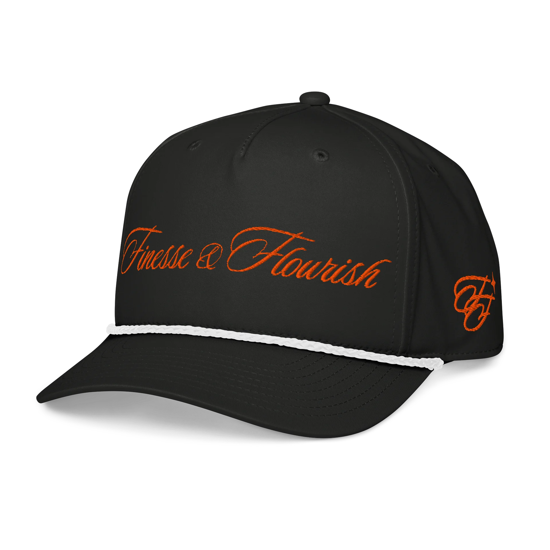 F&F Script Five-Panel Classic Rope Cap (ORG) product image (10)