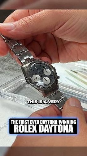 This is the first Rolex Daytona EVER awarded to a winning driver, originally given to Vic Elford all the way back in 1968. Wo...