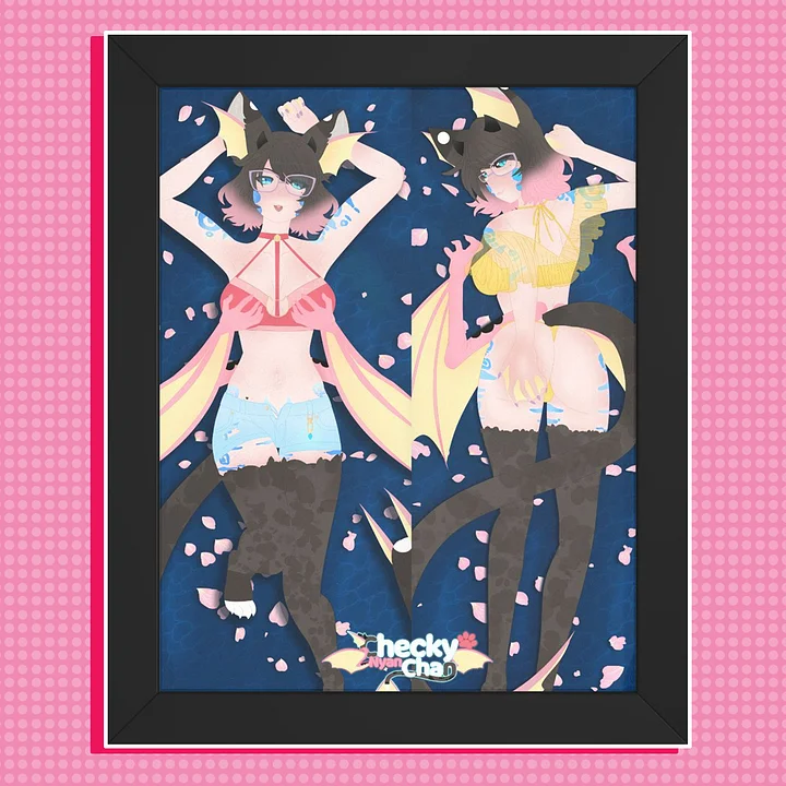 CheckyNyanChan Pin Up Poster product image (1)