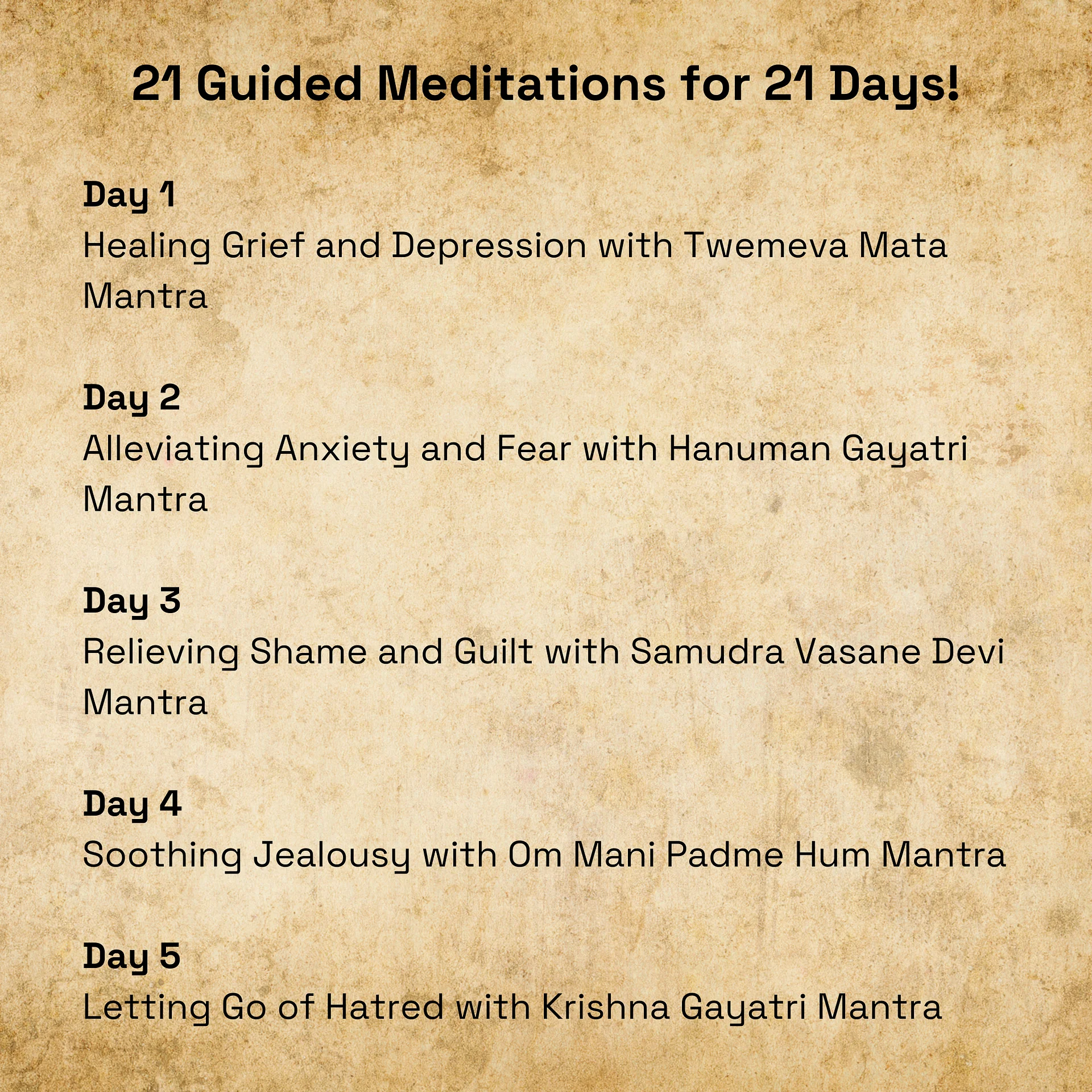 21 Sacred Mantras for Transformation [Digital Download] product image (2)
