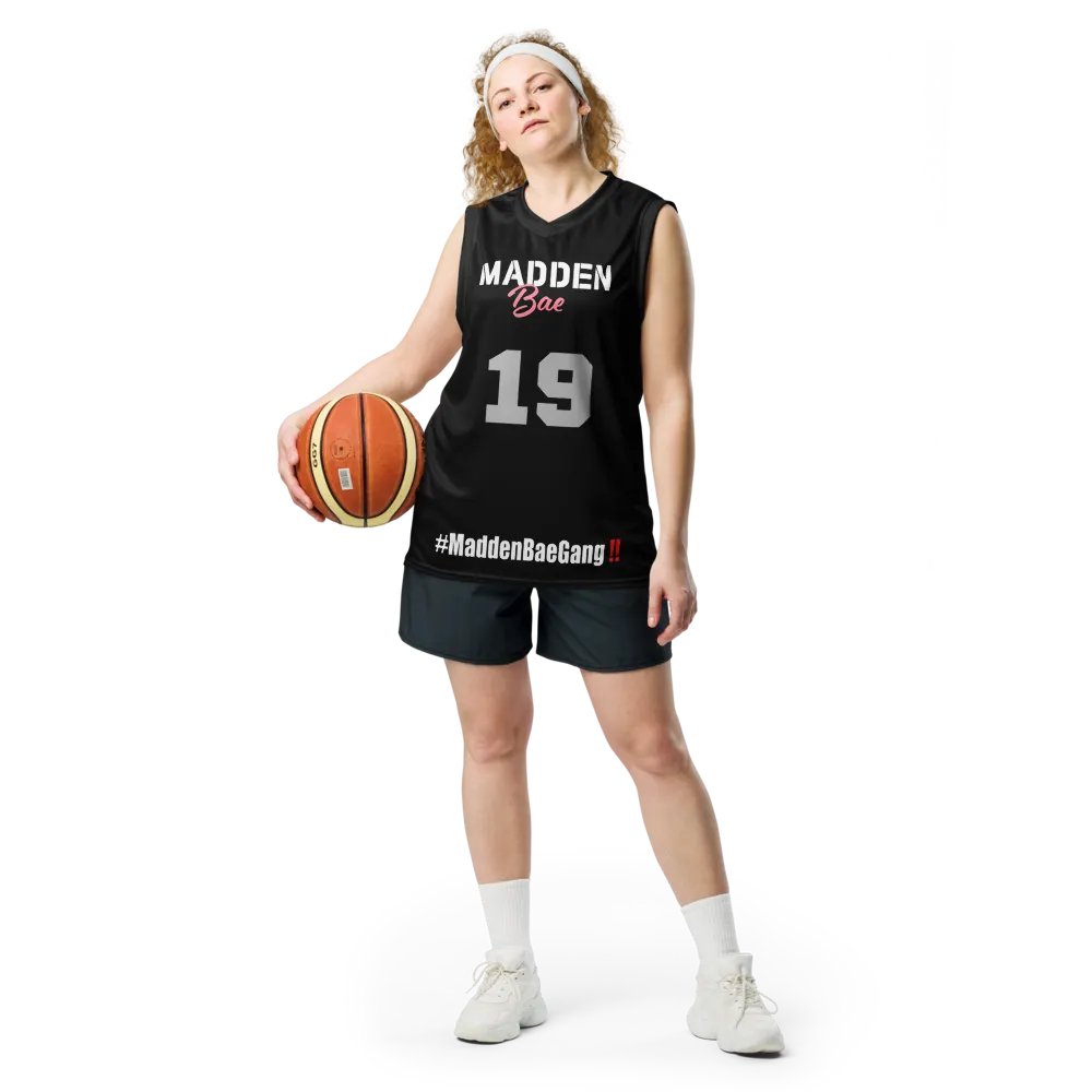 Madden Bae Jersey🦅 (Black + Gray) product image (8)