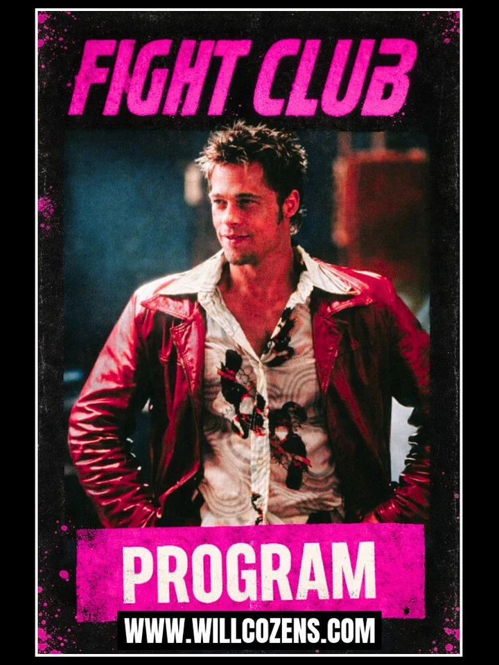 Fight Club Program product image (1)
