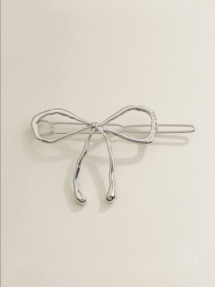 Metallic Bow Hair Clip product image (1)