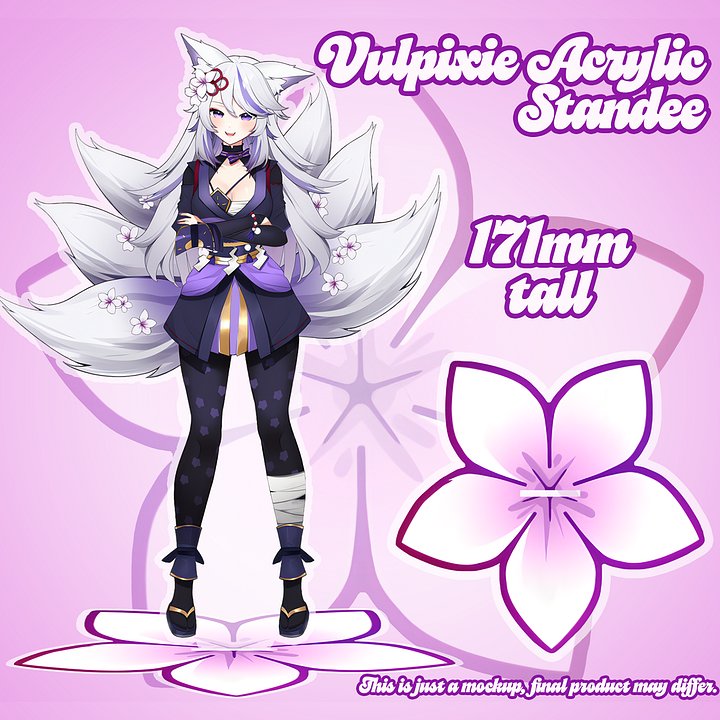 Vulpixie Acrylic Standee product image (1)