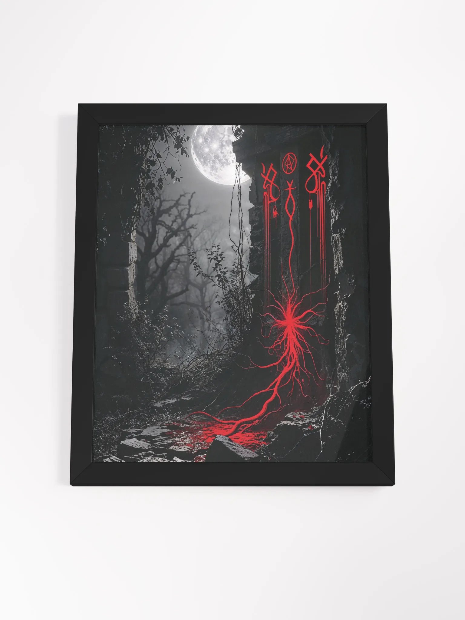 The Blood Gate Framed Print product image (4)