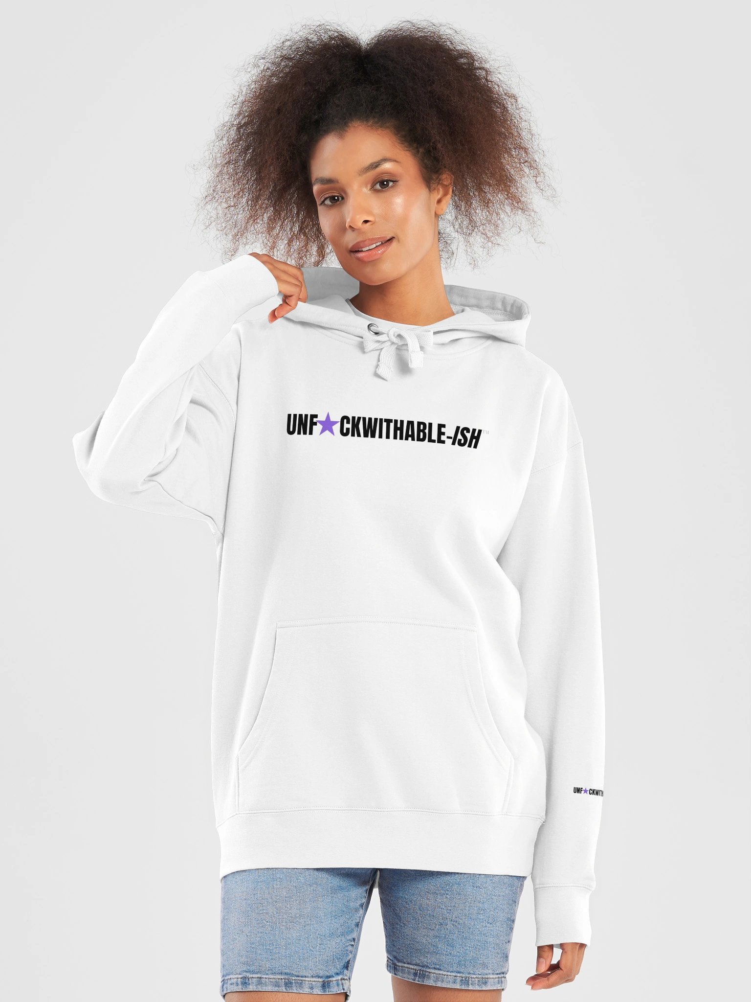 UNF★CKWITHABLE-ISH™ Women's Classic Fit Premium Pullover Hoodie product image (5)