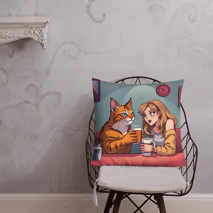 Premium Pillow-Coffee, Cuddles & Chemistry product image (2)