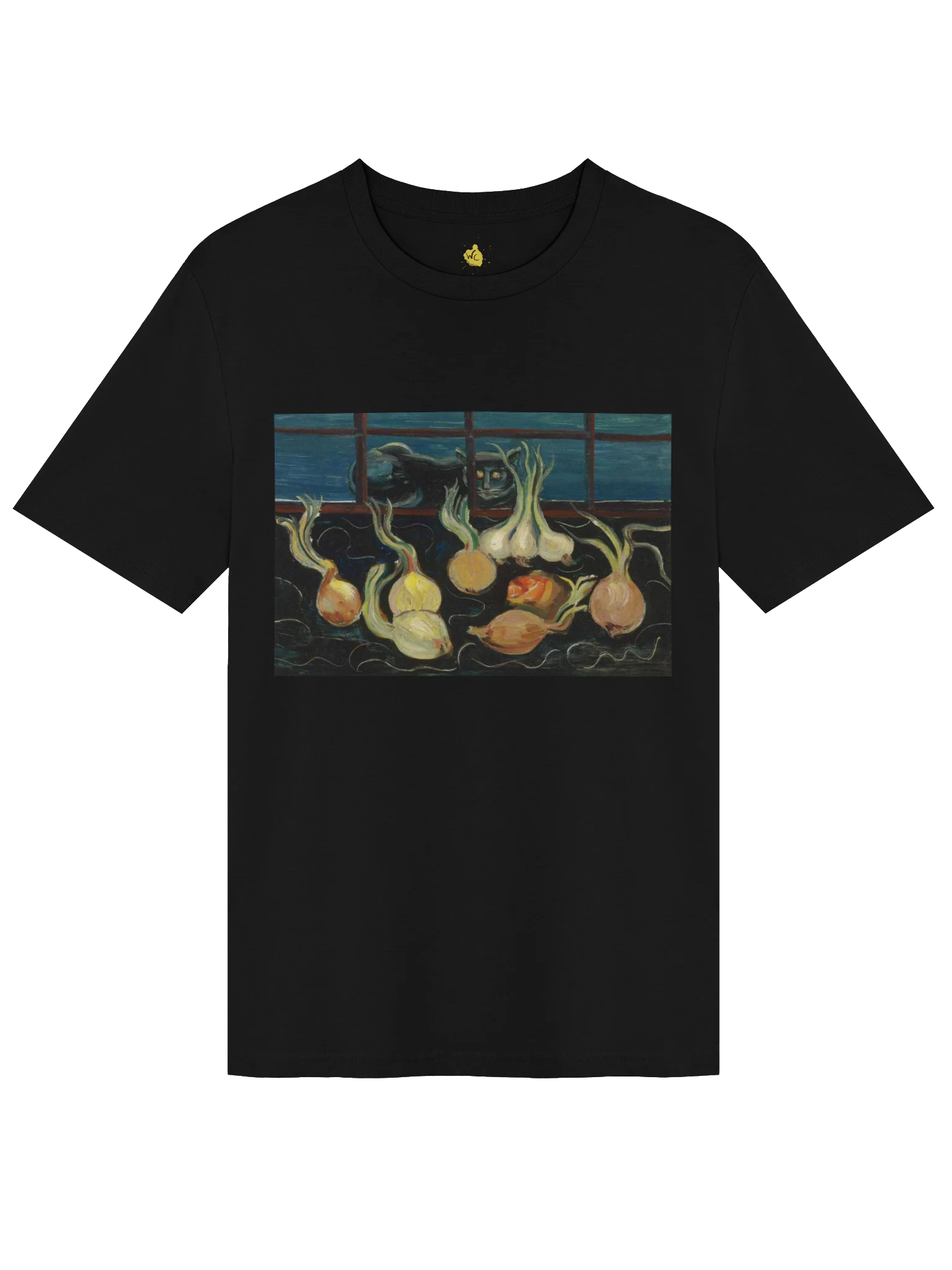 Cat and Onions - Organic Tshirt product image (1)