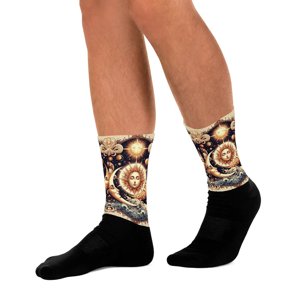 Black Foot Sublimated Socks product image (10)