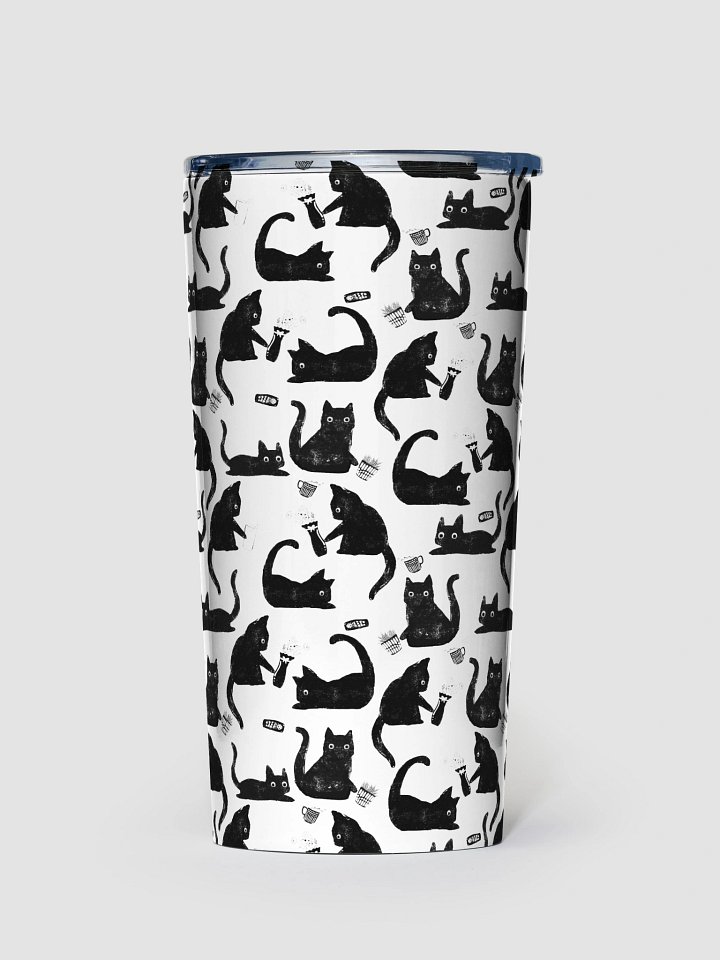 Bad Cats Knocking Stuff Over Tumbler product image (2)