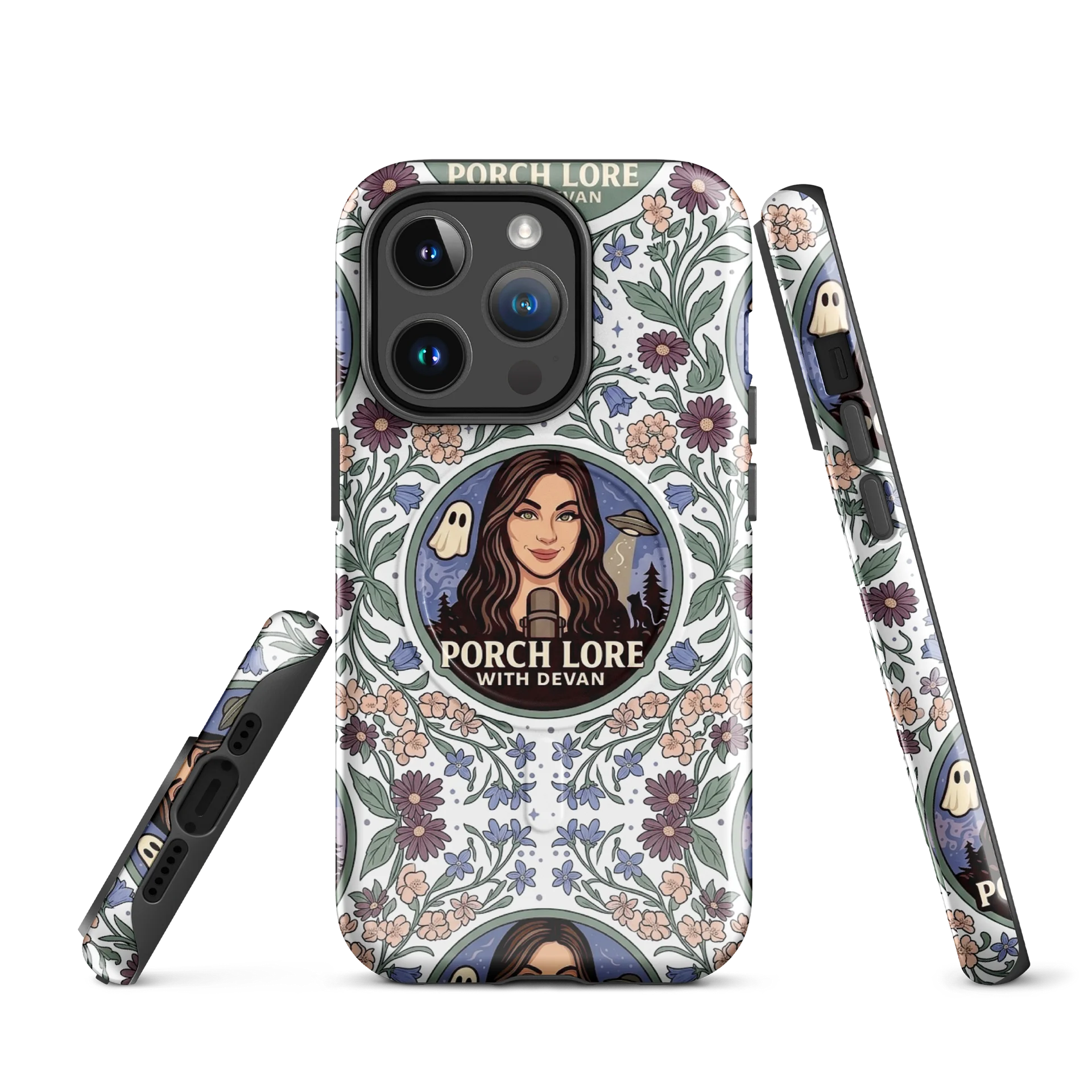 PORCH LORE DEVAN FLORAL iPHONE CASE product image (1)