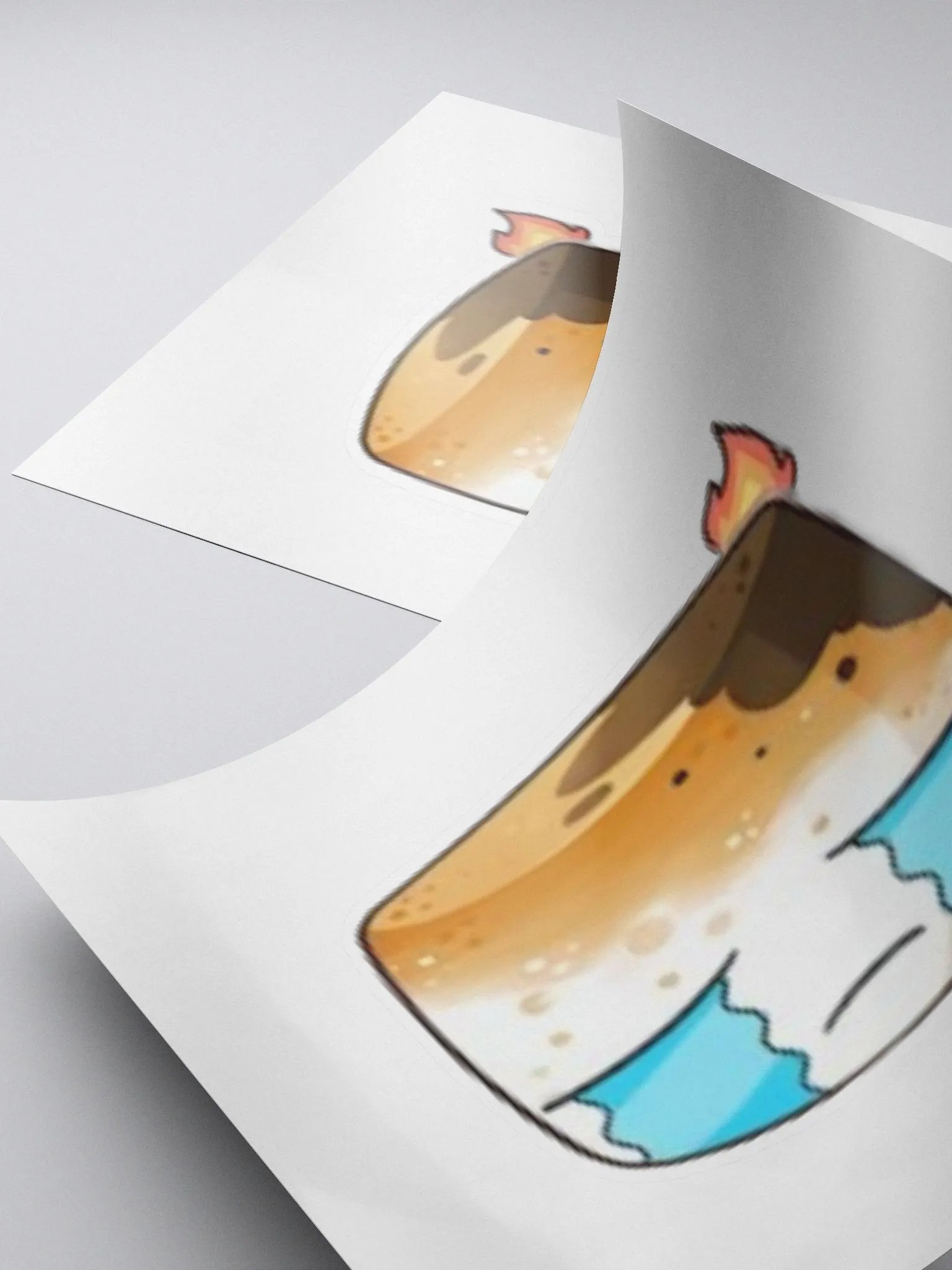 Crying Marshmallow Sticker product image (4)