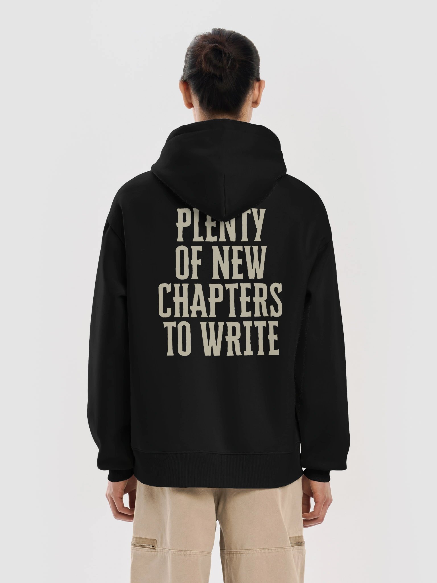 Plenty of New Chapters to Write Hoodie (Black) product image (1)