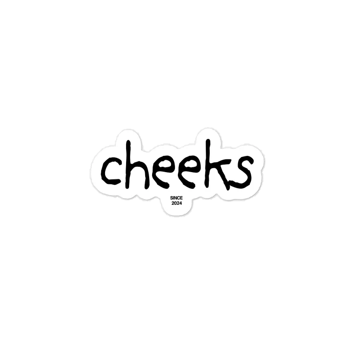 cheeks sticker product image (1)