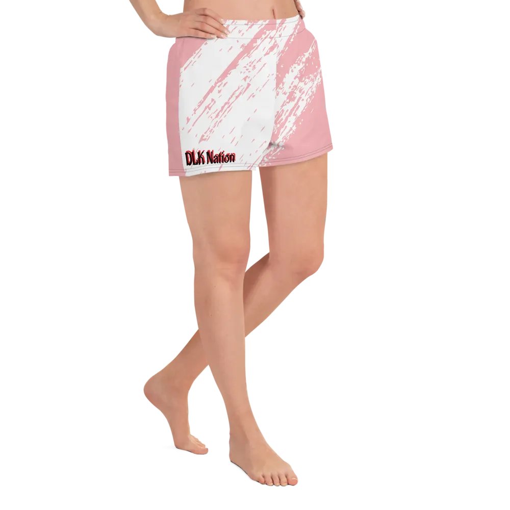 All-Over Print Women's Athletic Short Shorts product image (3)