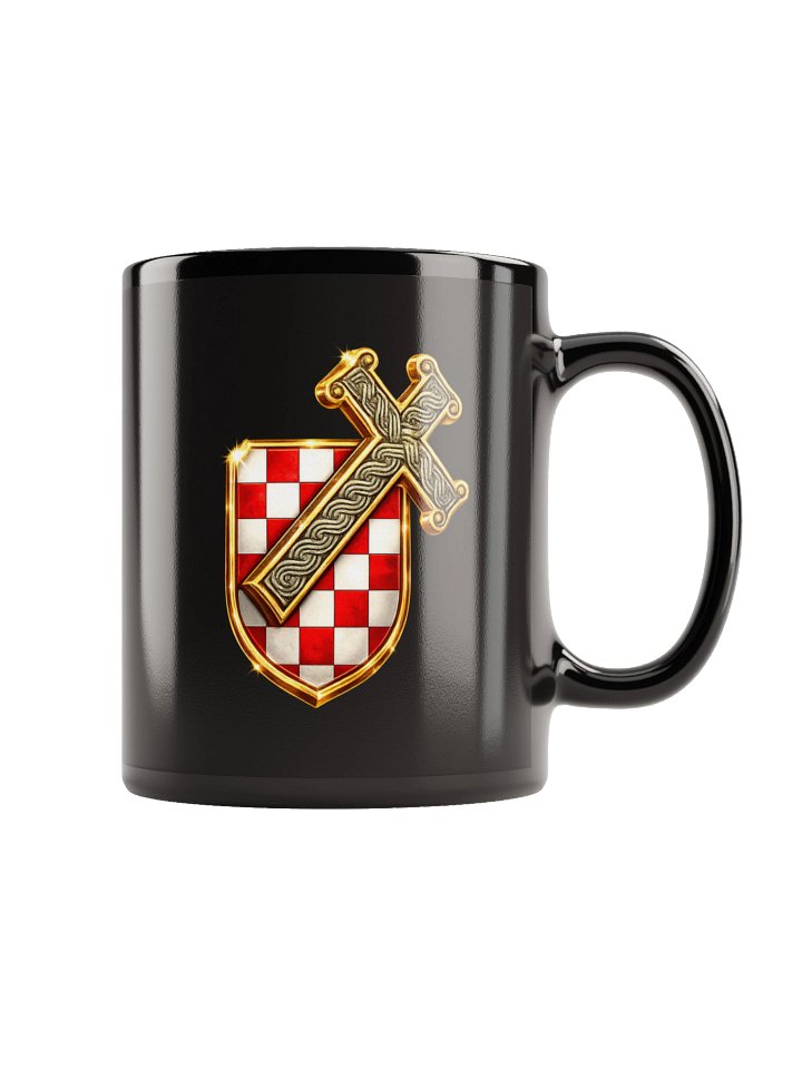 ZLATNI KRIŽ HRVATSKOG ZAVJETA - VISOKO KVALITETNA ŠALICA product image (1)