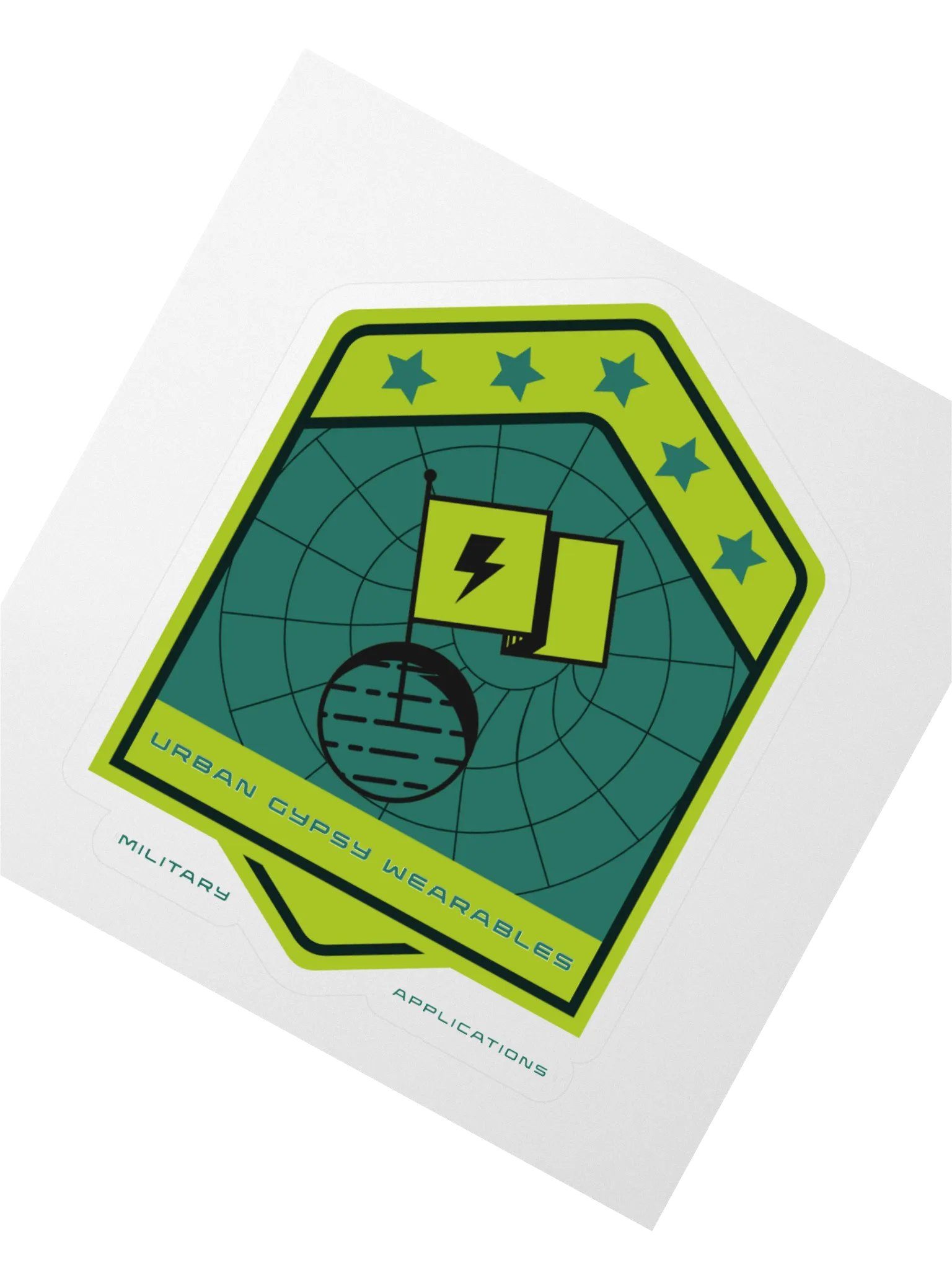 Military Applications Shield Sticker product image (2)