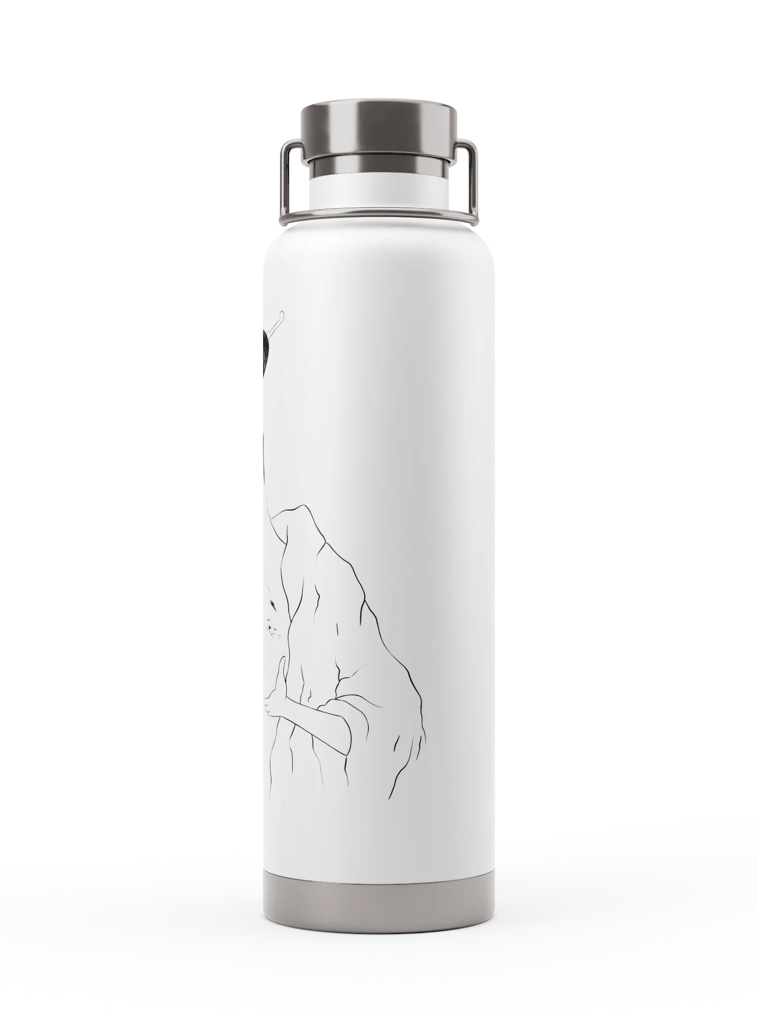 The Kiss flask product image (2)
