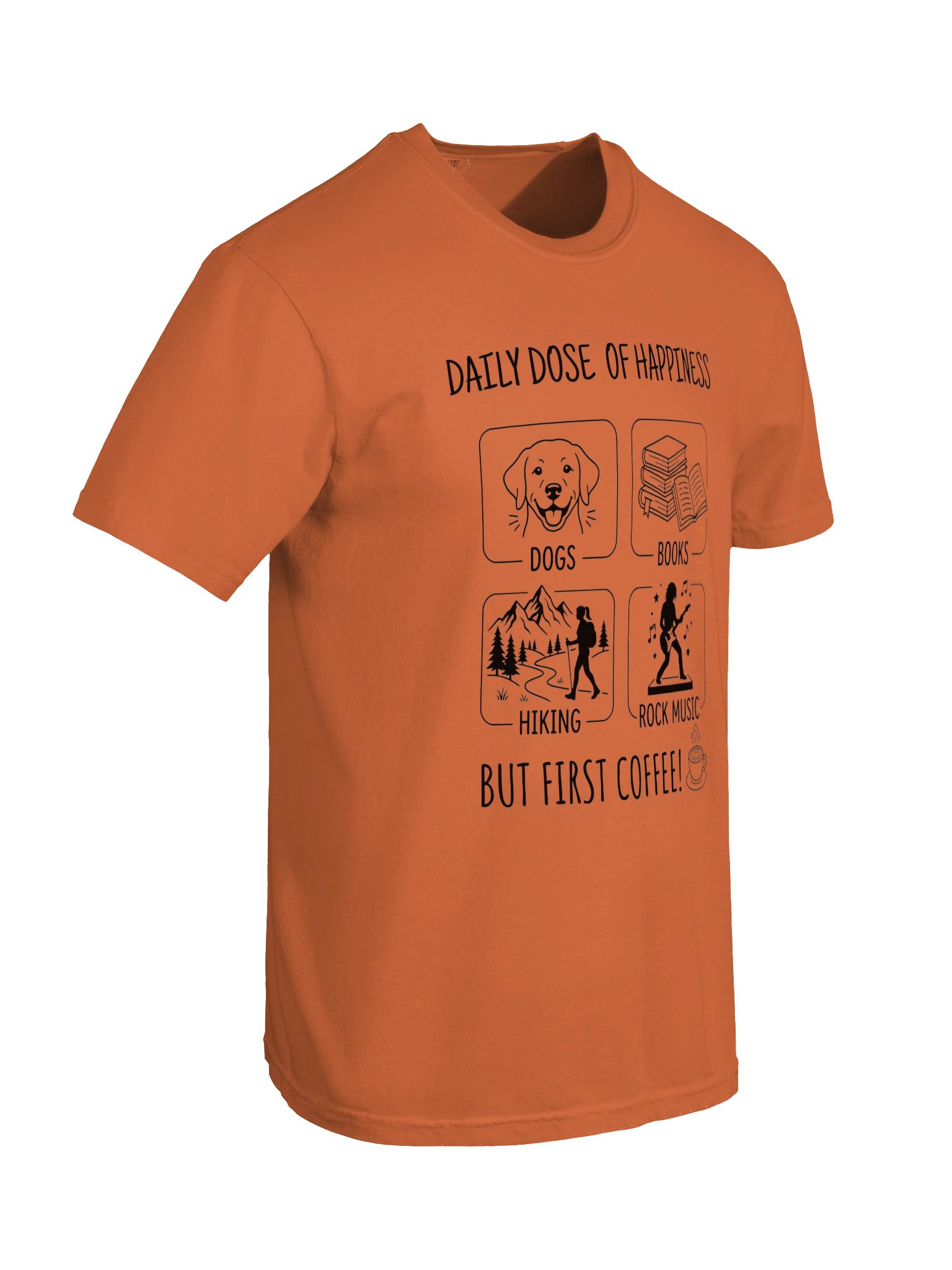 Daily Dose of Happiness - The Ultimate Lifestyle Tee, Comfort Colors Unisex T-shirt product image (49)