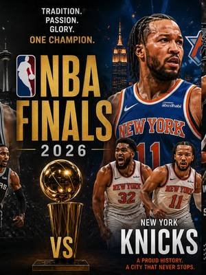 WELCOME TO THE NBA FINALS 2026