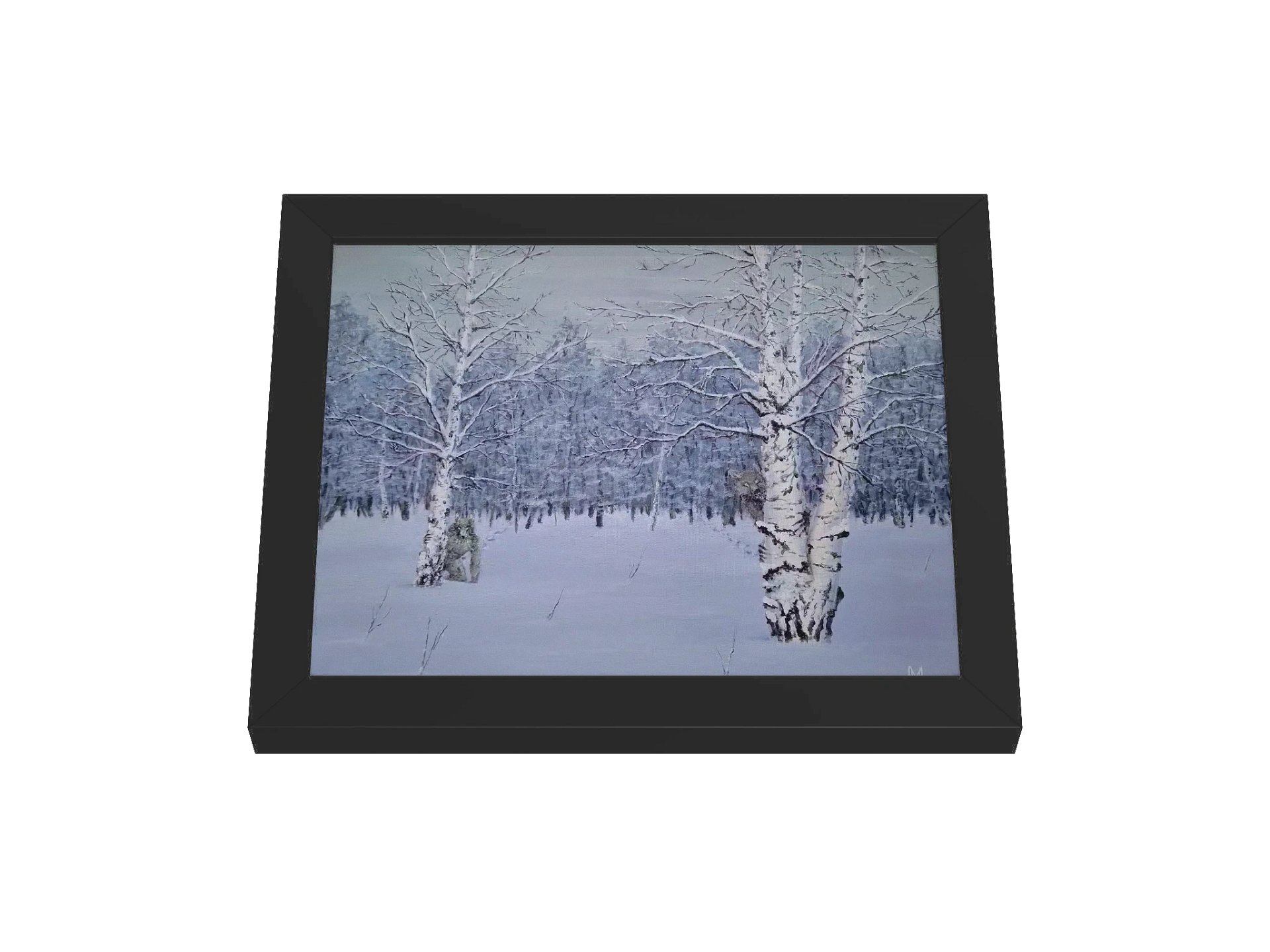 Of Birches And Werewolves - Framed Premium Matte Print product image (2)