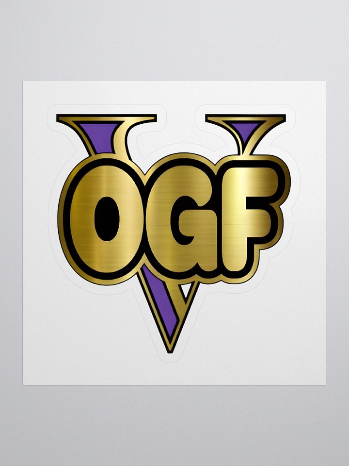 5 Year Limited Gold OGF Sticker product image (1)
