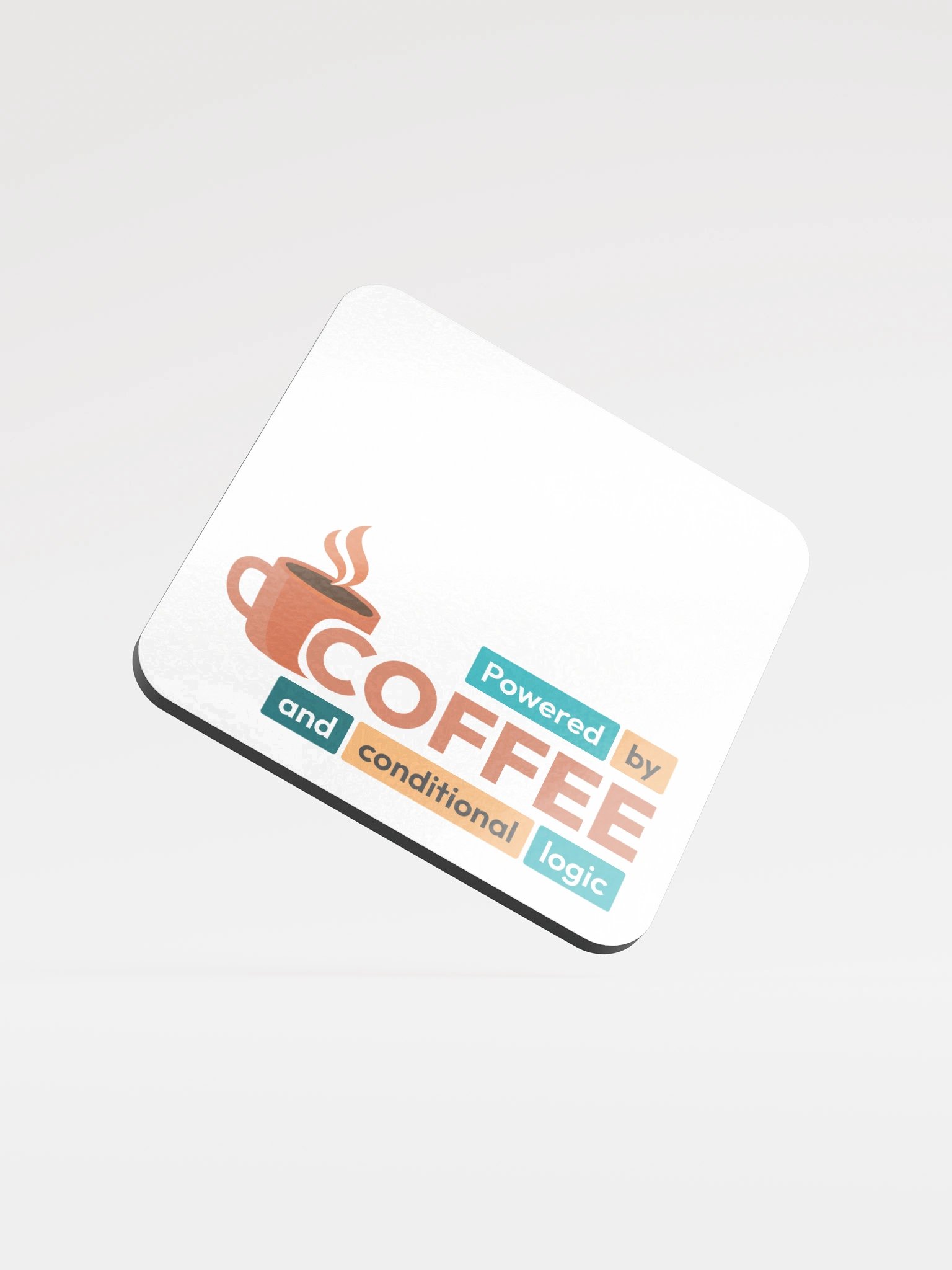 Powered by Coffee Coaster product image (1)