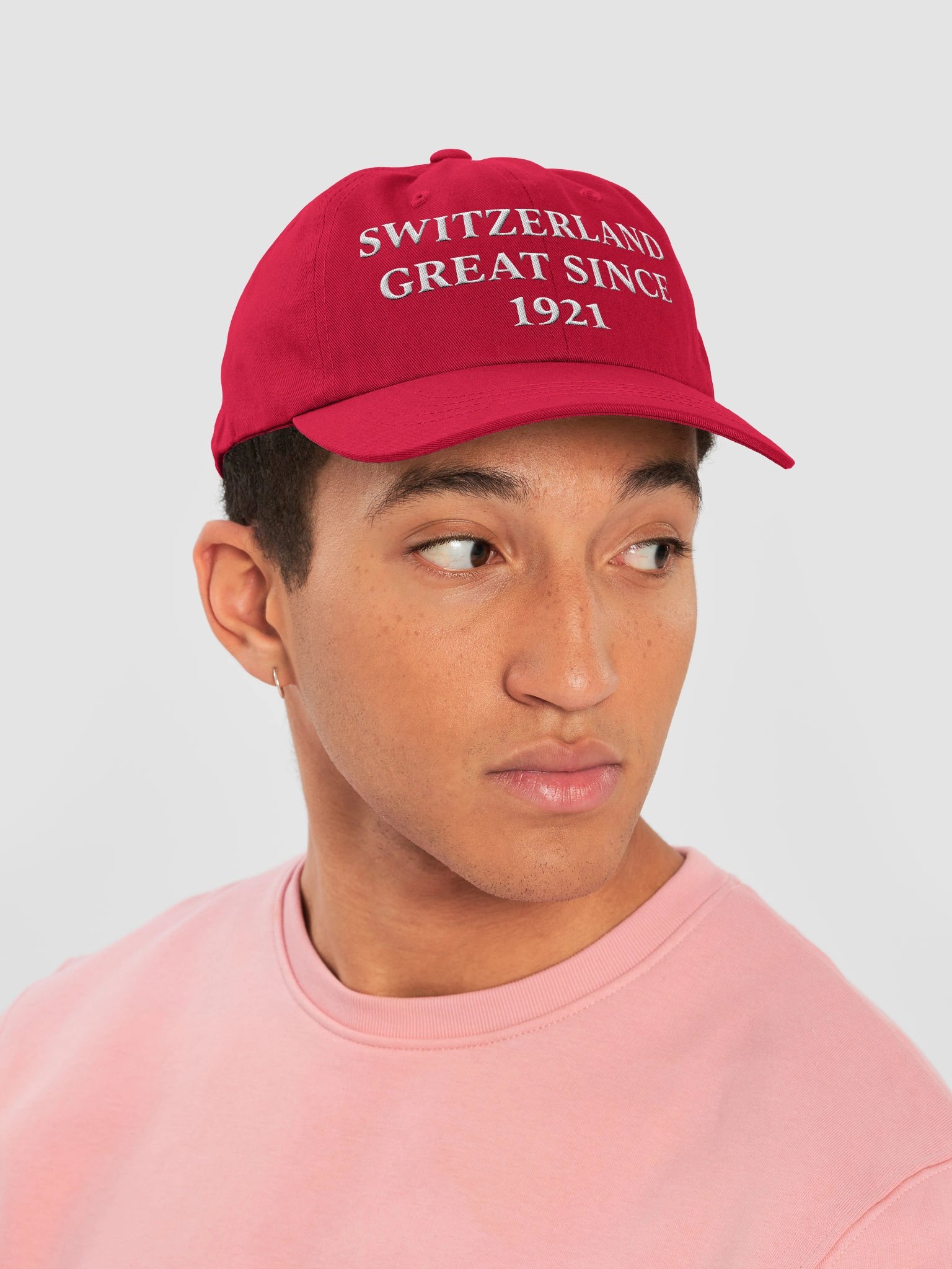 Switzerland Great Since 1291 Hat – Embroidered Classic Baseball Hat product image (30)