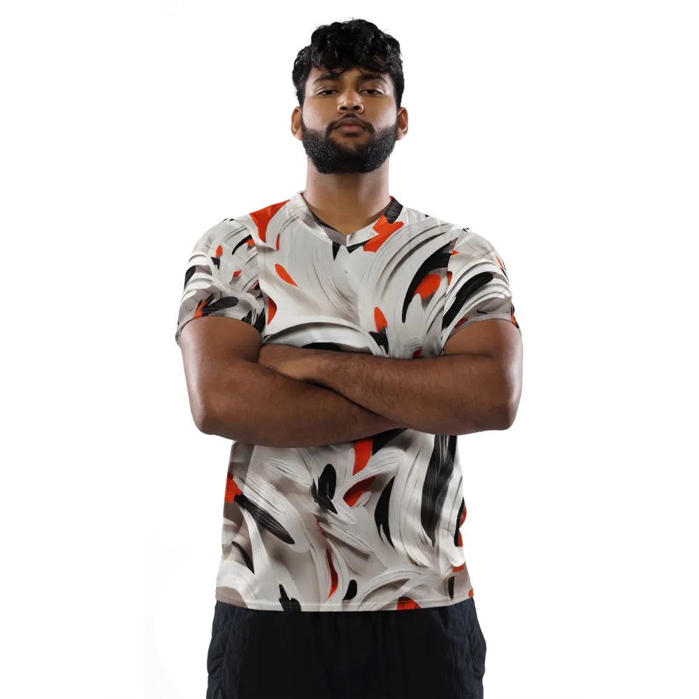Abstract pattern t shirt product image (7)