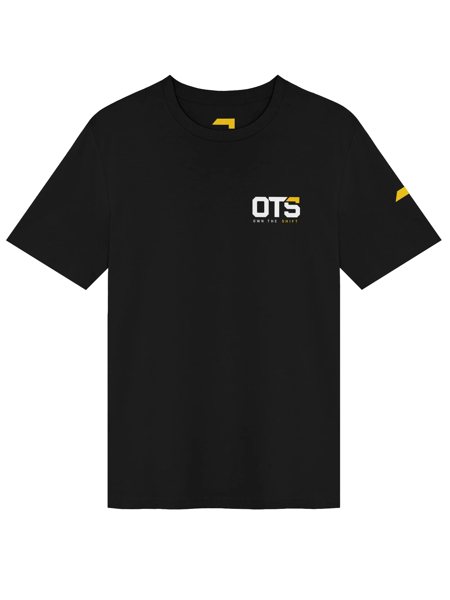 OTS Own the Shift Black Logo Tee product image (1)