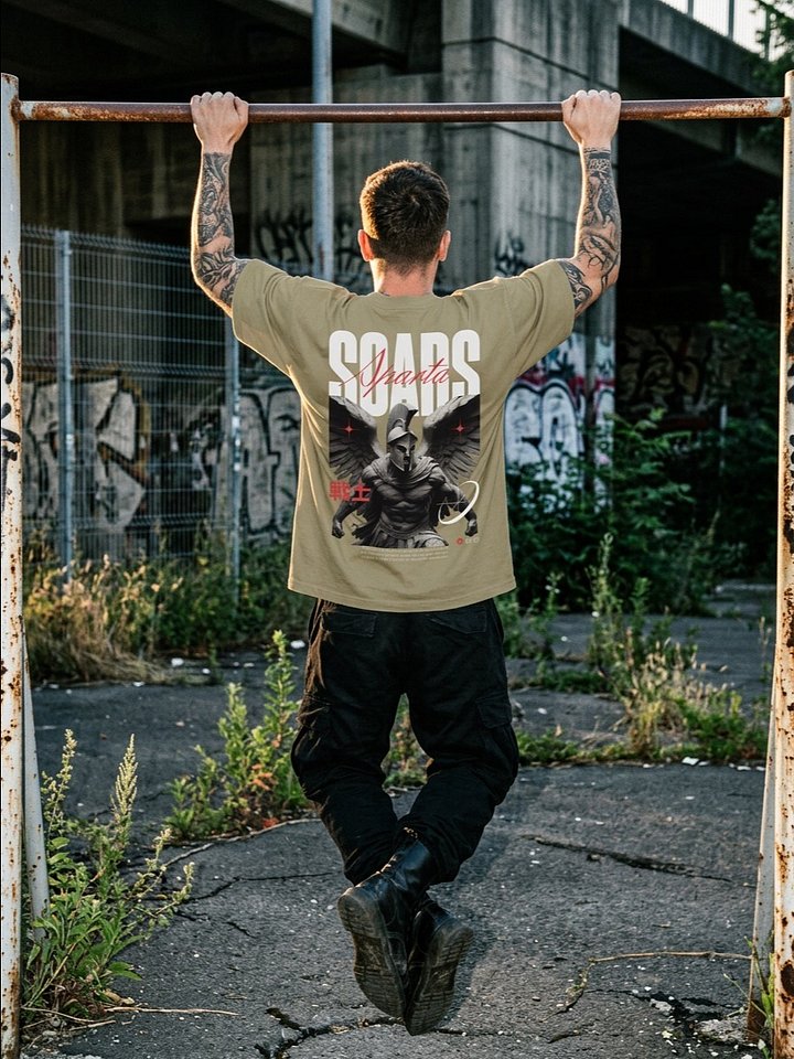 Soars Sparta T-Shirt | VOID Club x Comfort Colors Heavyweight Garment-Dyed Tee product image (2)
