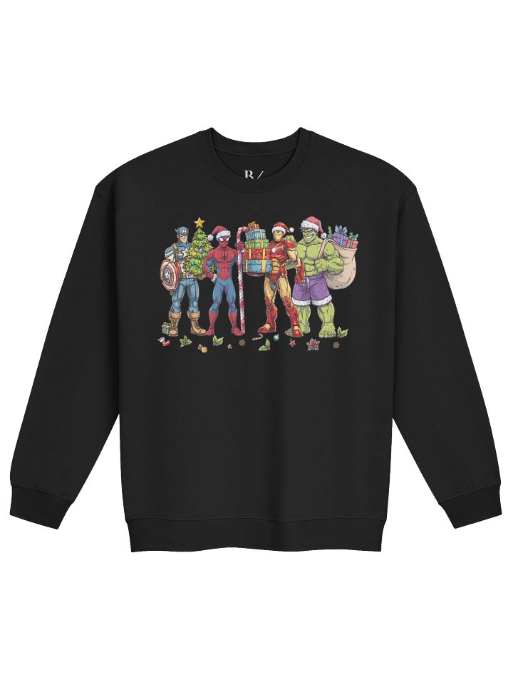 'Christmas Super Heroes' Crewneck product image (1)
