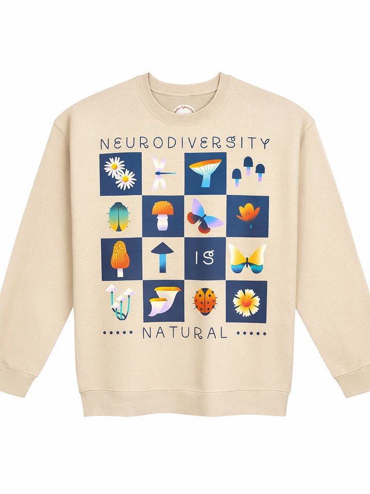 Neurodiversity Is Natural - Unisex Crewneck product image (1)