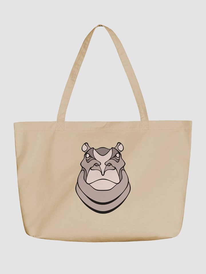 Mighty Hippo Tote Bag product image (1)