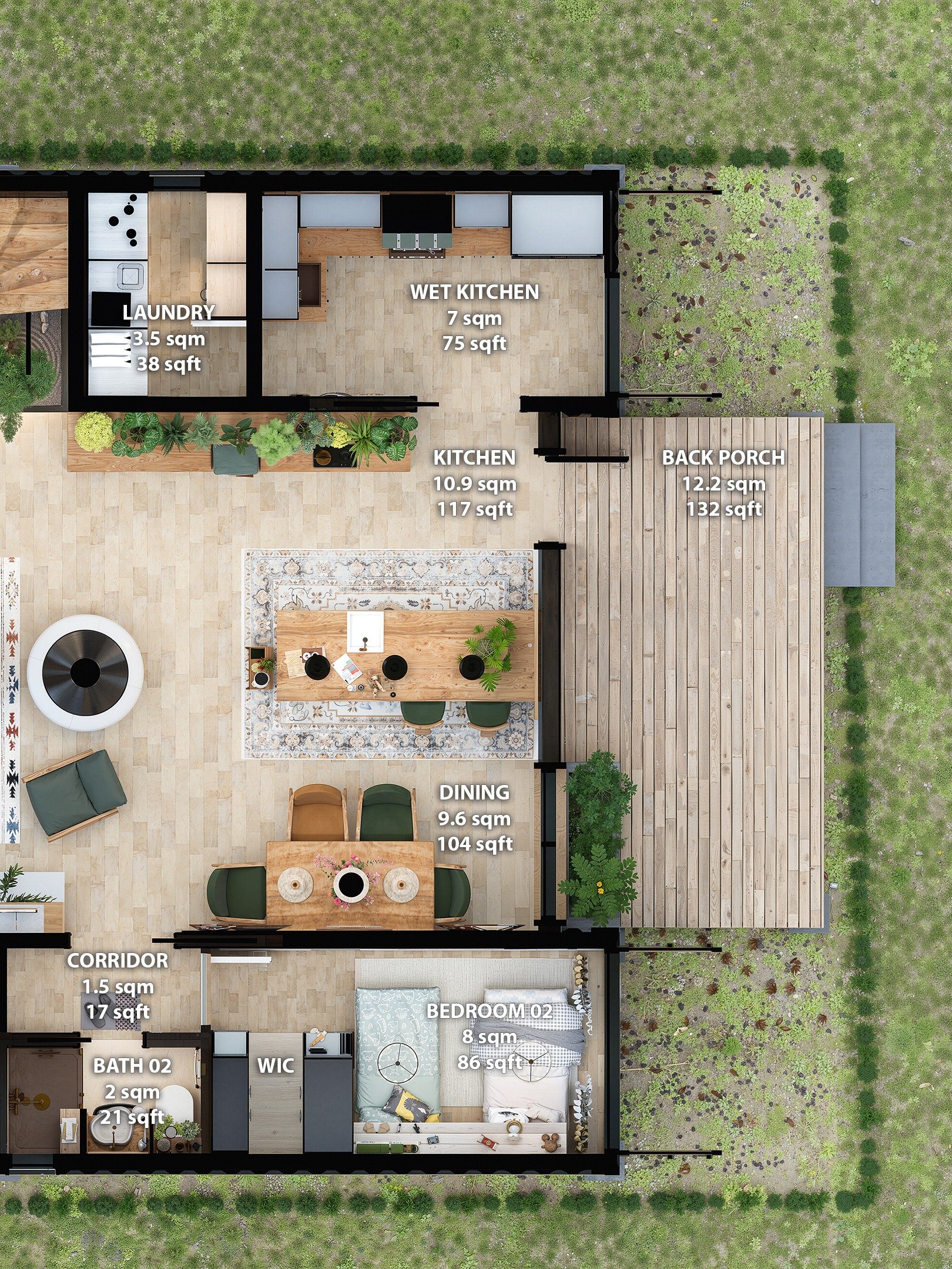 A Frame House 077 - Drawings\Blueprints CAD + PDF - Metric + Imperial product image (9)