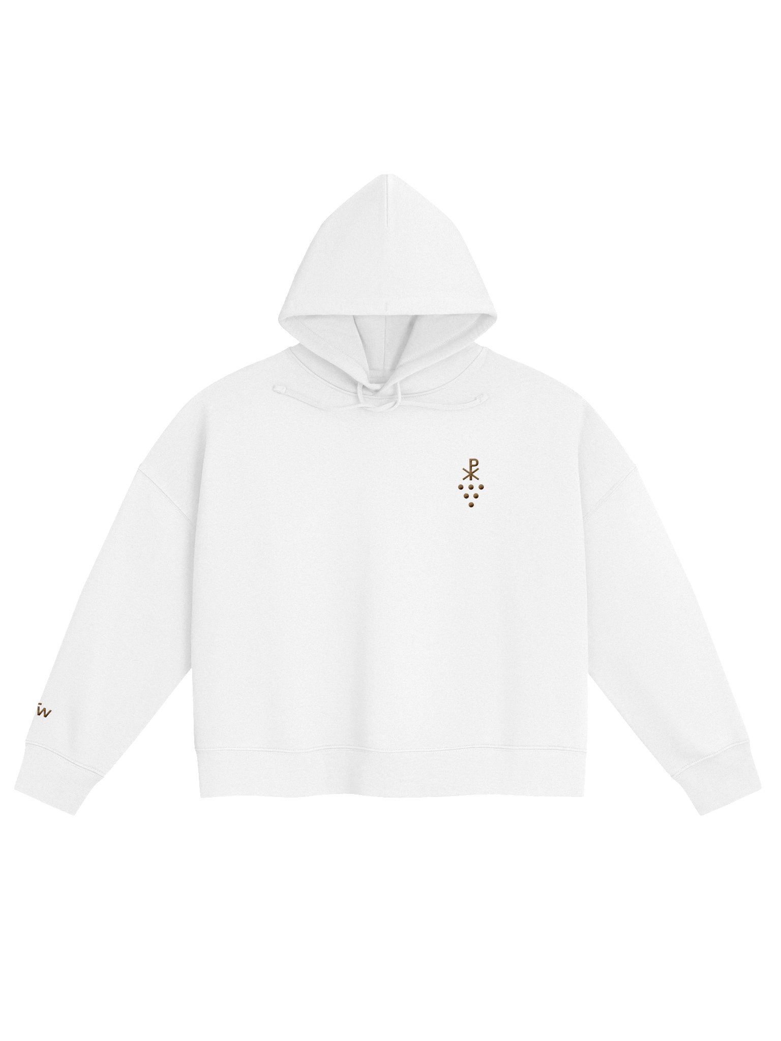 NOS SUMUS PALMITES ORGANIC-BLEND WOMEN'S HOODIE product image (4)