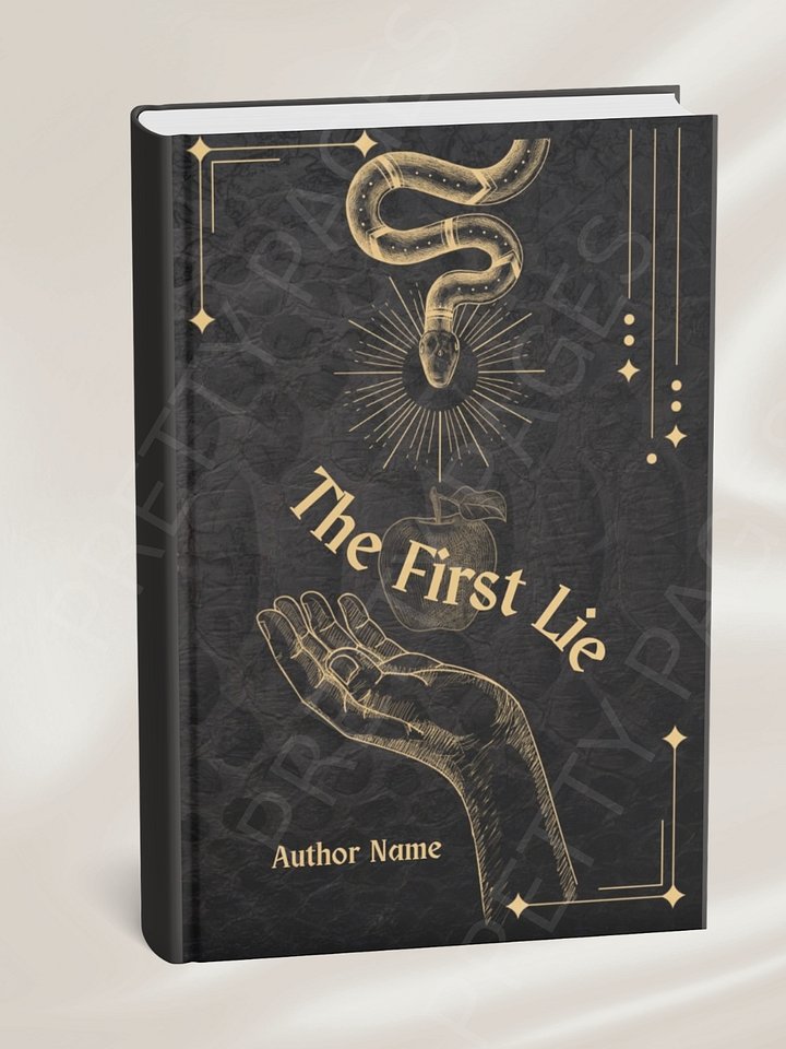 The First Lie | Pre-Made Cover product image (1)