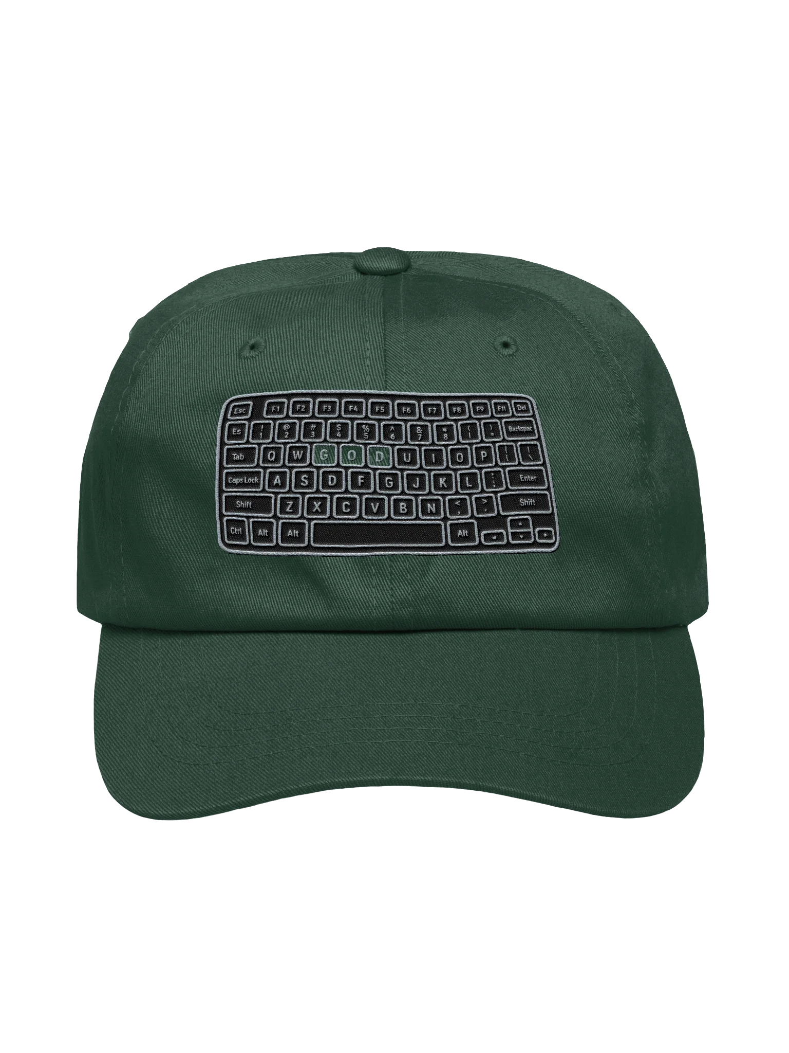 CTRL . ALT . GOD . Relaxed Hat product image (1)