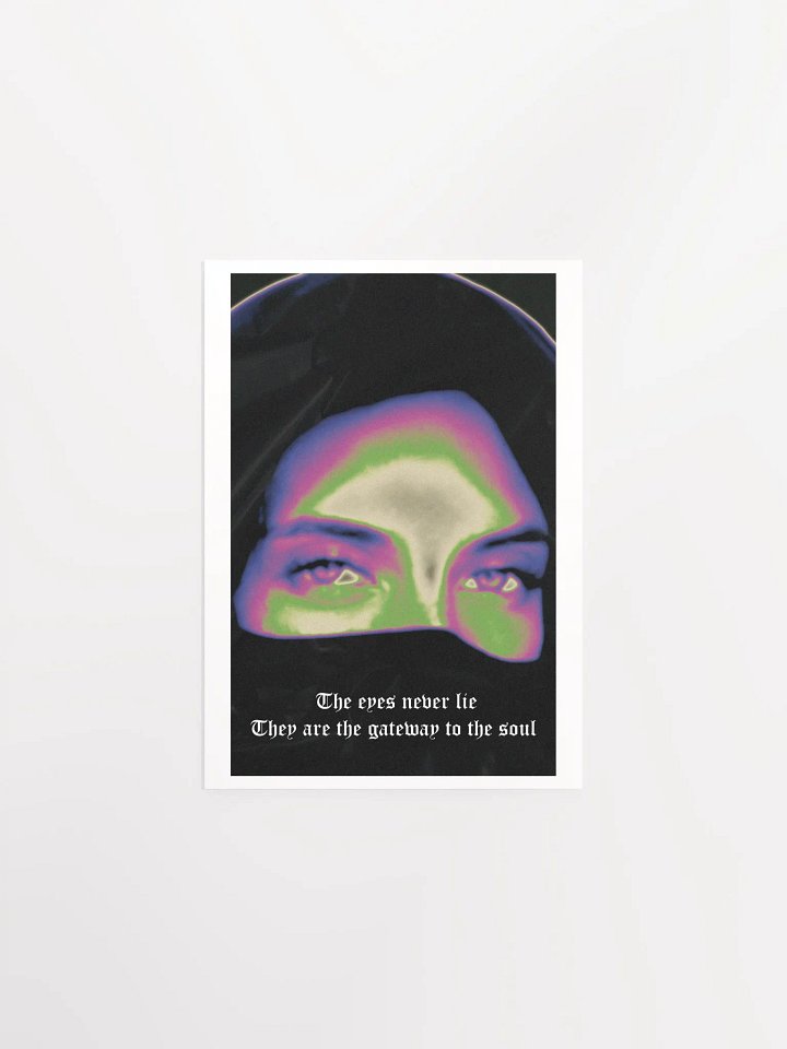 Eyes Never Lie Matte Print product image (4)