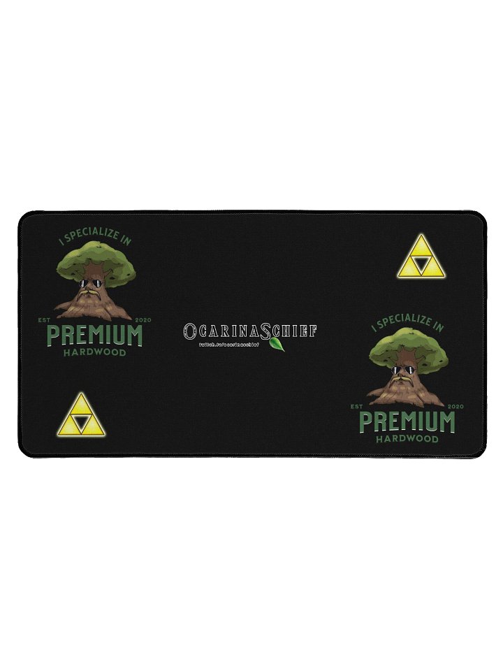 Premium Hardwood Desk Mat 15.5" x 31.5" product image (1)