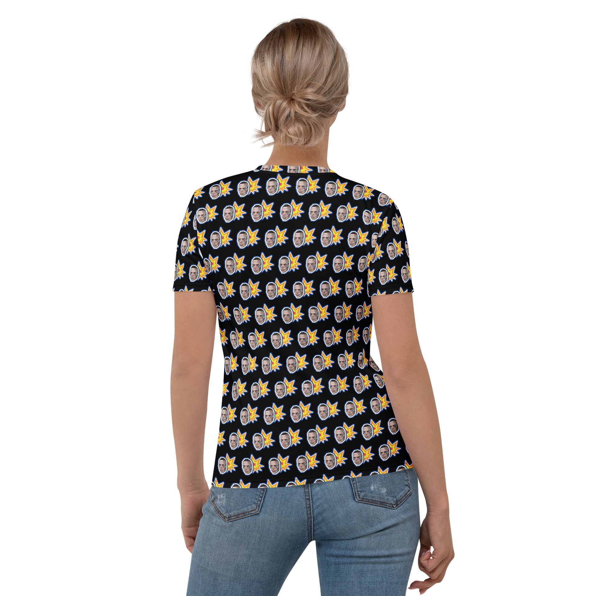 I Love WaltonWare Shirt (Black) (Women) product image (3)