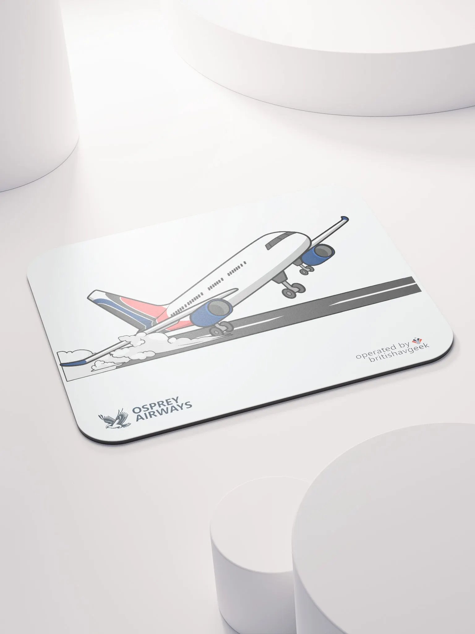 Osprey Airways Hard Landing Mouse Mat product image (4)