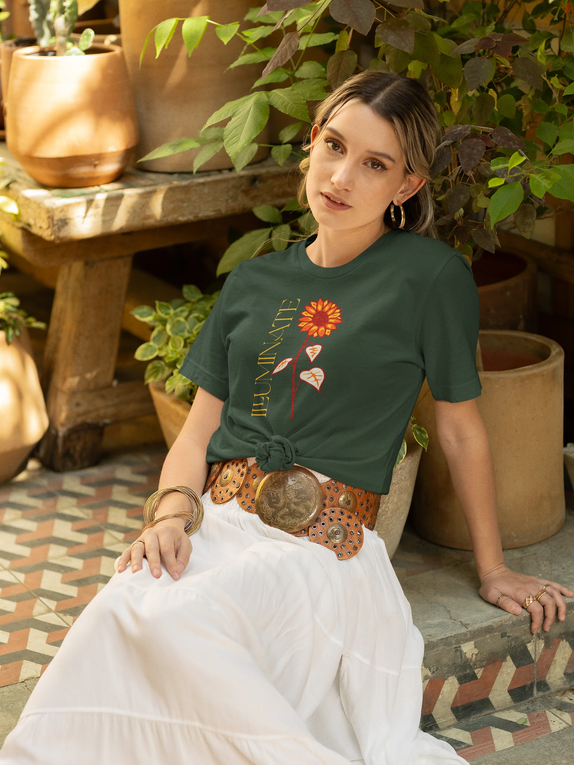 Illuminate Sunflower T-Shirt product image (6)