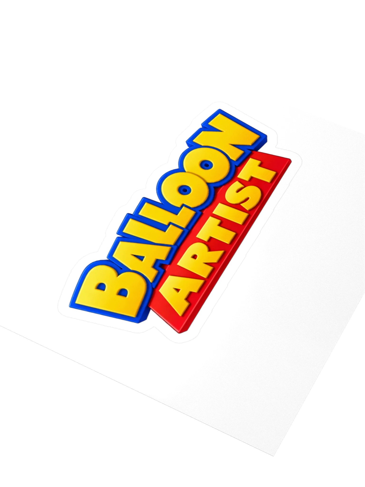 Balloon Artist Playtime Kiss Cut Sticker product image (3)